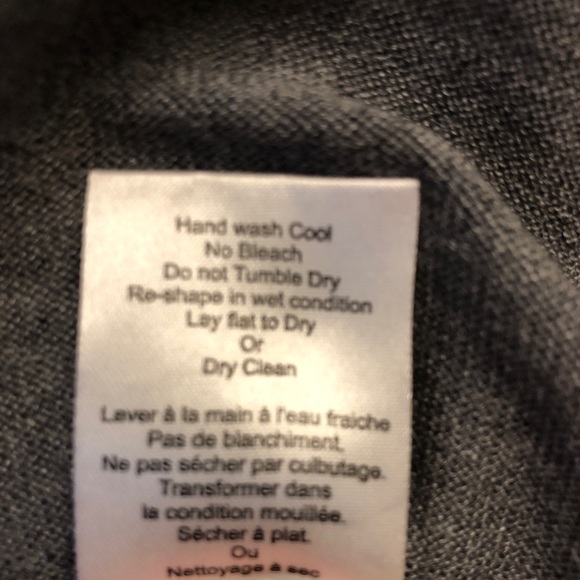 T. Babaton Grey Silk and Cashmere Open Cardigan, Size S - Picture 10 of 13